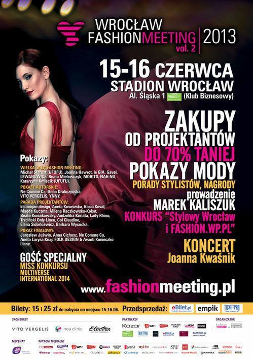 Wrocław Fashion Meeting już 15 i 16 czerwca