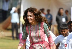 Księżna Kate w Indiach. Tylko ona umie się tak bawić!