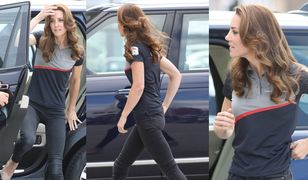 Księżna Kate na regatach. Sportowy strój i... obcasy?