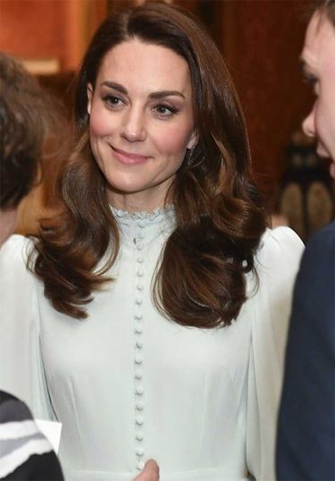 Księżna Kate na przyjęciu w pałacu Buckingham