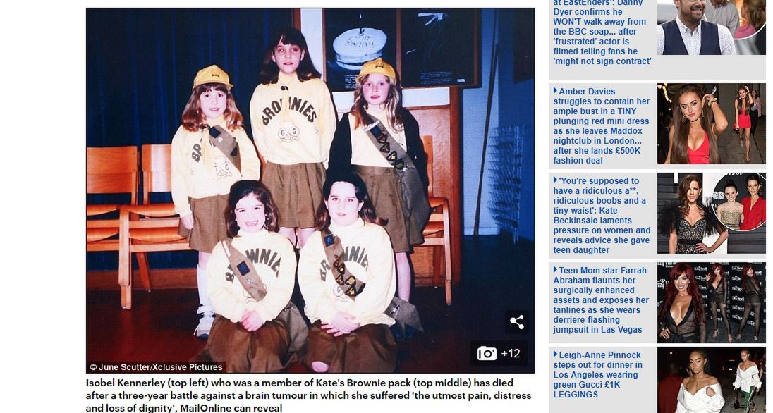 Zmarła przyjaciółka księżnej Kate 