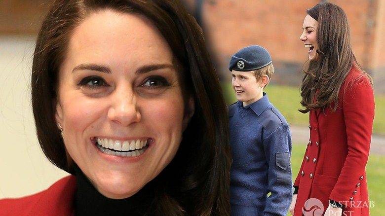 Księżna Kate w walentynkowej stylizacji