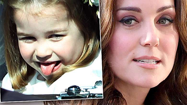 Księżniczka Charlotte i księżna Kate