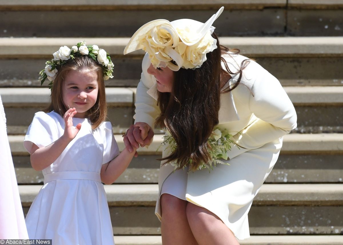 Kate zabrała dzieci na wesele przyjaciółki. George i Charlotte skradli show