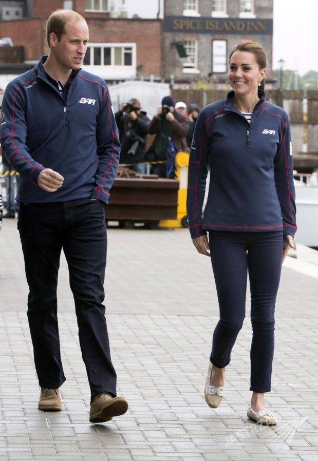 Księżna Kate i książę William w dresach na zawodach! [GALERIA]