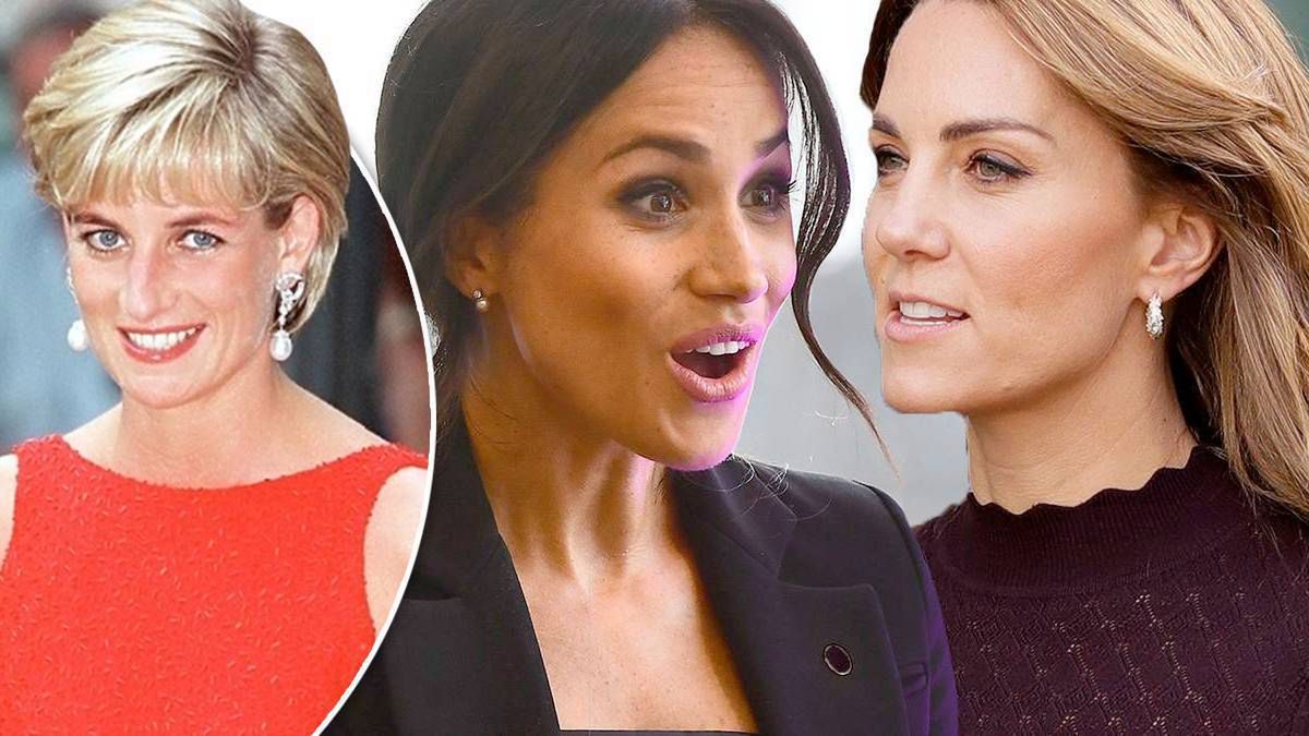 Tabloid na koniec miesiąca wypuścił prawdziwą bombę o Kate i Meghan. W tle księżna Diana