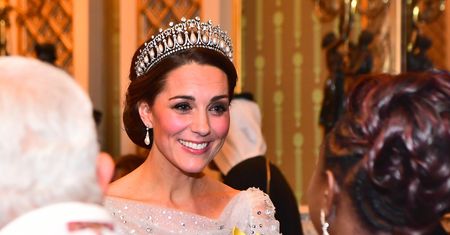 Księżna Kate w tiarze księżnej Diany i sukni jak Królowa Śniegu