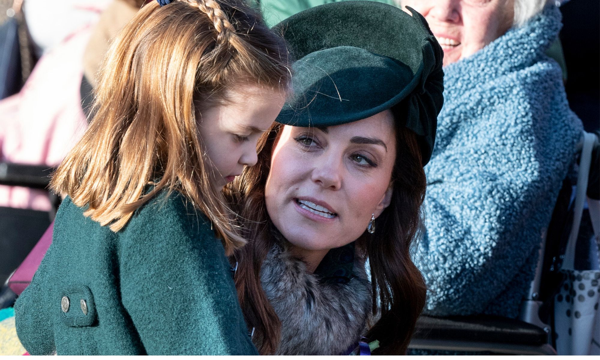 Kate Middelton z księżniczką Charlotte