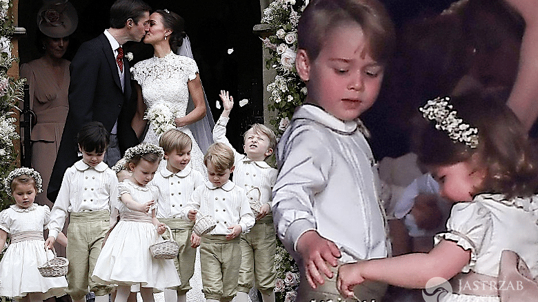 Księżna Charlotte i książę George na ślubie Pippy