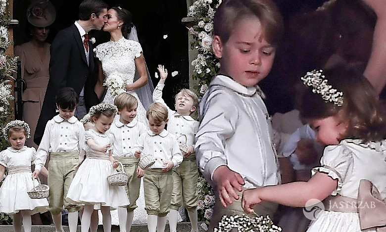 Ich królewskie… słodkości! Dzieci Williama i Kate skradły show na ślubie Pippy Middleton!