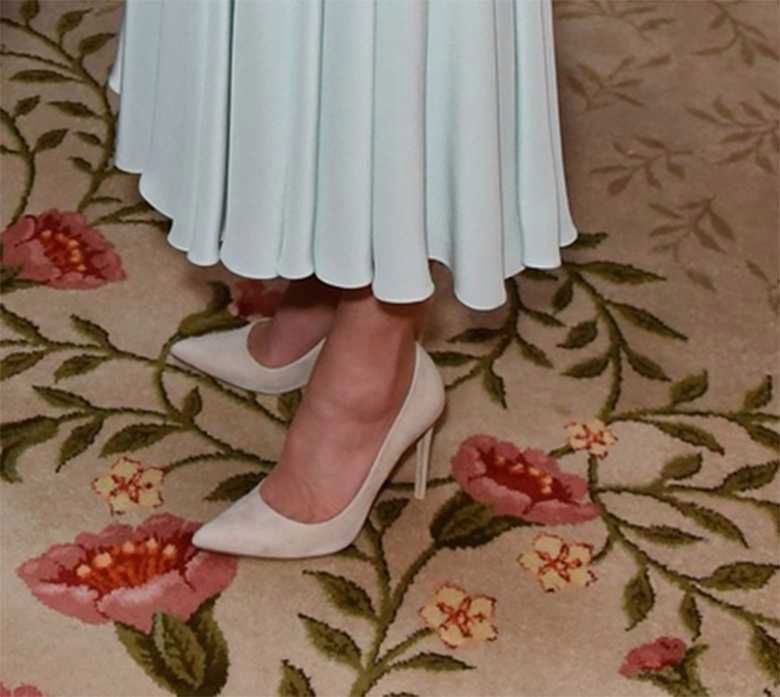 Księżna Kate na przyjęciu w pałacu Buckingham