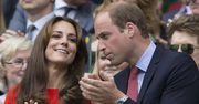 Księżna Kate i książę William na trybunach Wimbledonu. Middleton nie miała jeszcze takiej kreacji [ZDJĘCIA]