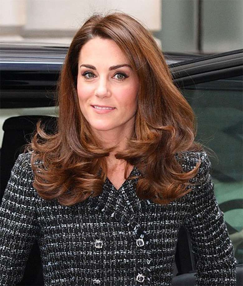 Stylizacja księżnej Kate na konferencji zdrowia psychicznego w edukacji