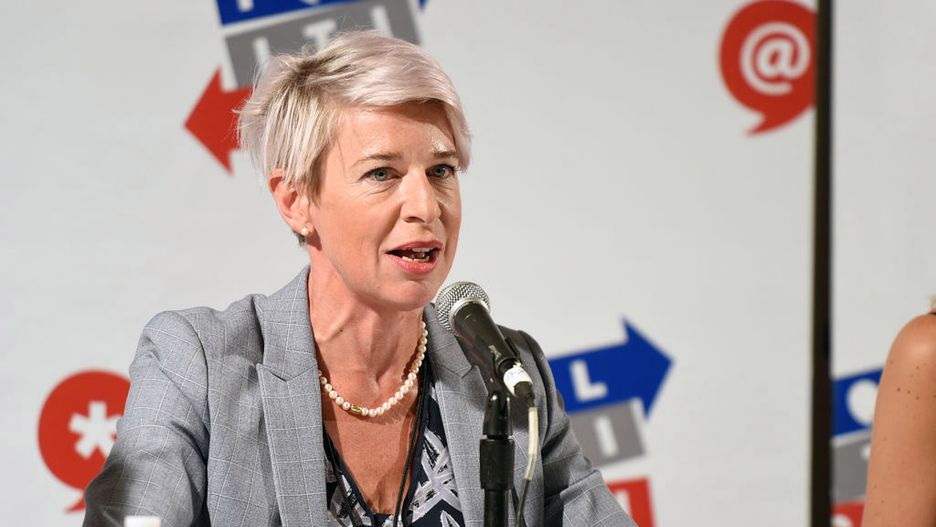 Katie Hopkins na konwencji Politicon w Pasadenie 