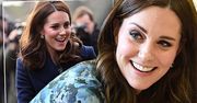Księżna Kate w swojej najlepszej jak dotąd ciążowej stylizacji. Patrzymy na brzuszek i… To chyba jakieś czary!