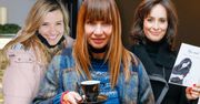 Gwiazdy na otwarciu kawiarni: Anna Korcz, Grażyna Wolszczak, Joanna Koroniewska