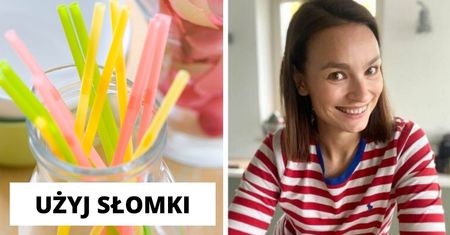 Ania Starmach zdradza jak błyskawicznie obrać truskawki. Wystarczy jedynie słomka