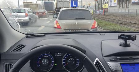 Pijany kursant szalał w "elce". Instruktor zdziwiony