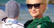 Małgorzata Kożuchowska pokazała nowe zdjęcie syna. Jaś na kwarantannie nie narzeka na brak towarzystwa