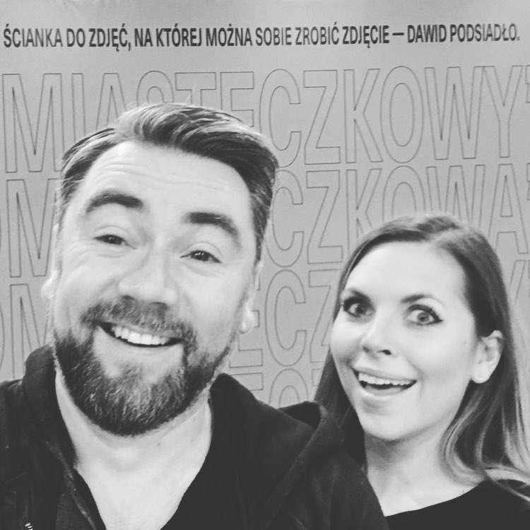 Aleksandra Kwaśniewska i Kuba Badach razem na ściance