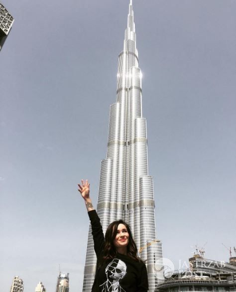 Ewelina Lisowska na wakacjach w Dubaju