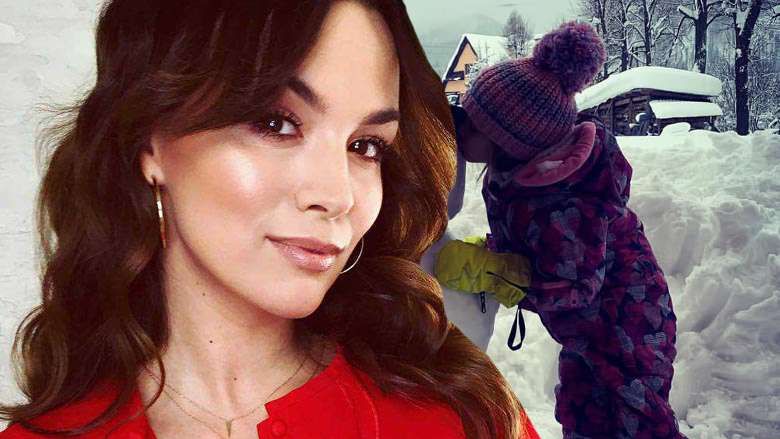 Paulina Krupińska zdjęcie córki