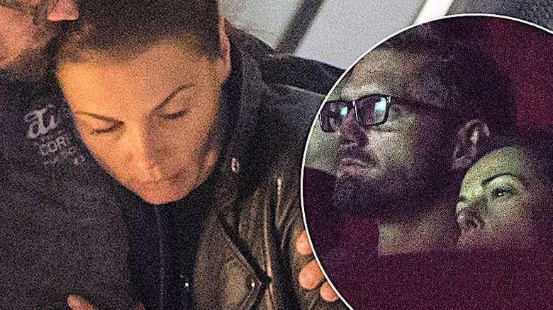 Kasia Glinka z partnerem na randce w kinie