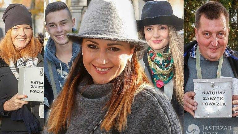 Gwiazdy kwestują na Powązkach