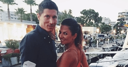 Anna Lewandowska trenuje, a co w tym czasie robi Robert Lewandowski? I to bez koszulki?!