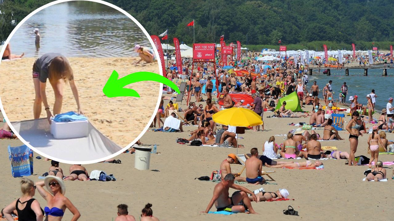 Wakacyjny trik z prześcieradłem. Koniecznie zabierz je ze sobą na plażę!