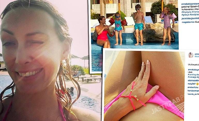 Anna Kalczyńska wyjechała na egzotyczne wakacje z dziećmi. Pokazała dużo gorących zdjęć na Instagramie [GALERIA]