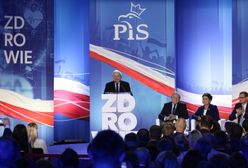 Konwencja PiS w Szczecinie. Jarosław Kaczyński przemawia