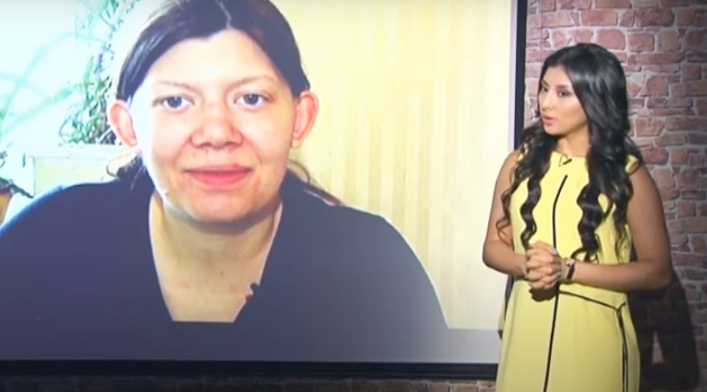 Uczestniczka przed metamorfozą (fot. YouTube)