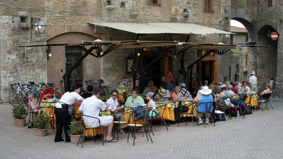 Restauracja w Toskanii 