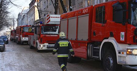 Mieszkanie w płomieniach