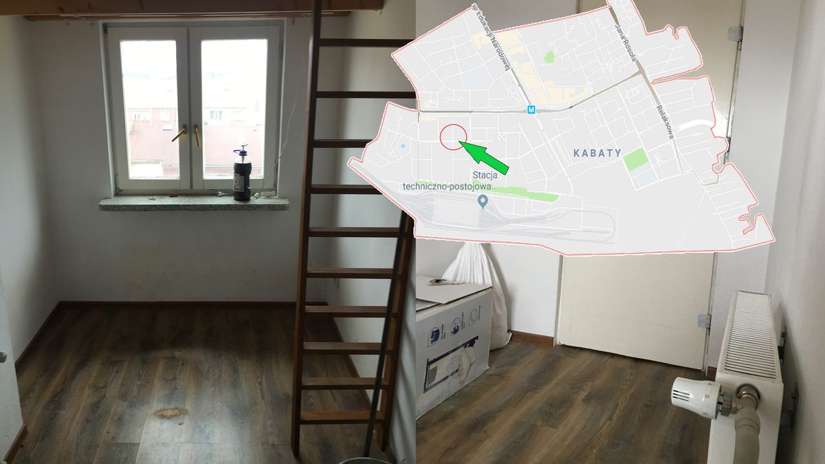 Warszawa. "Apartament" na sprzedaż. 6,7 m kw., brak łazienki i kuchni, ale "wszystko da się zrobić"