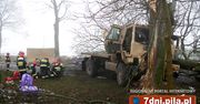 Wypadek Amerykanów. Dramatyczna akcja ratunkowa na drodze