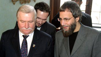 Lech Wałęsa i Cat Stevens