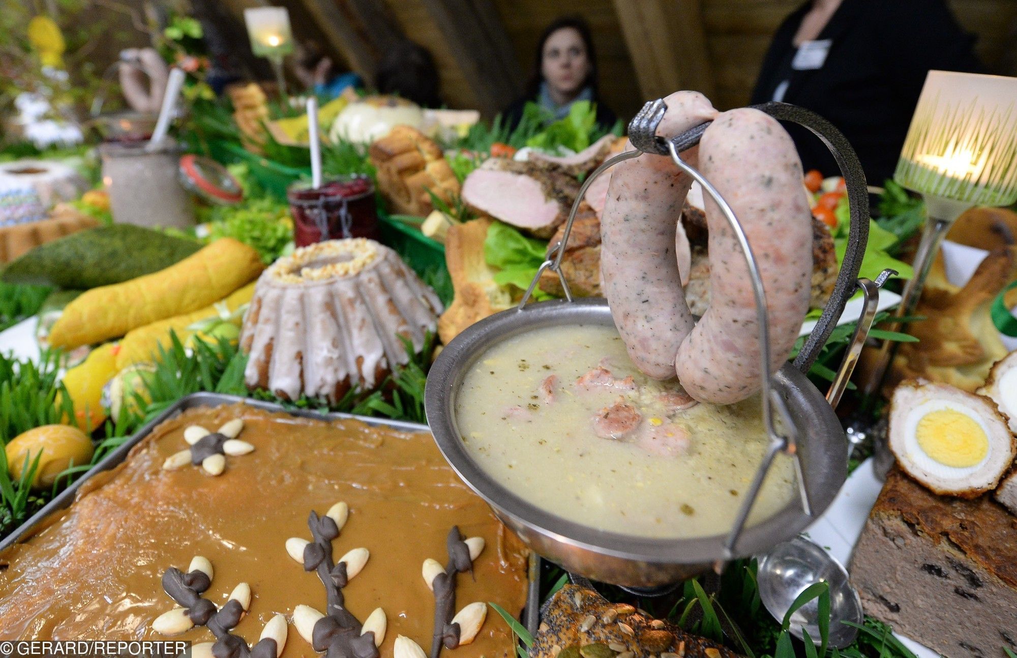 Bez białej kiełbasy wielkanocny stół nie byłby kompletny 