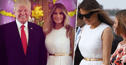 Tak wygląda Wielkanoc u Melanii i Donalda Trumpów! Kreacja First Lady na portrecie nie wyszła tak pięknie, jak na zdjęciach paparazzi
