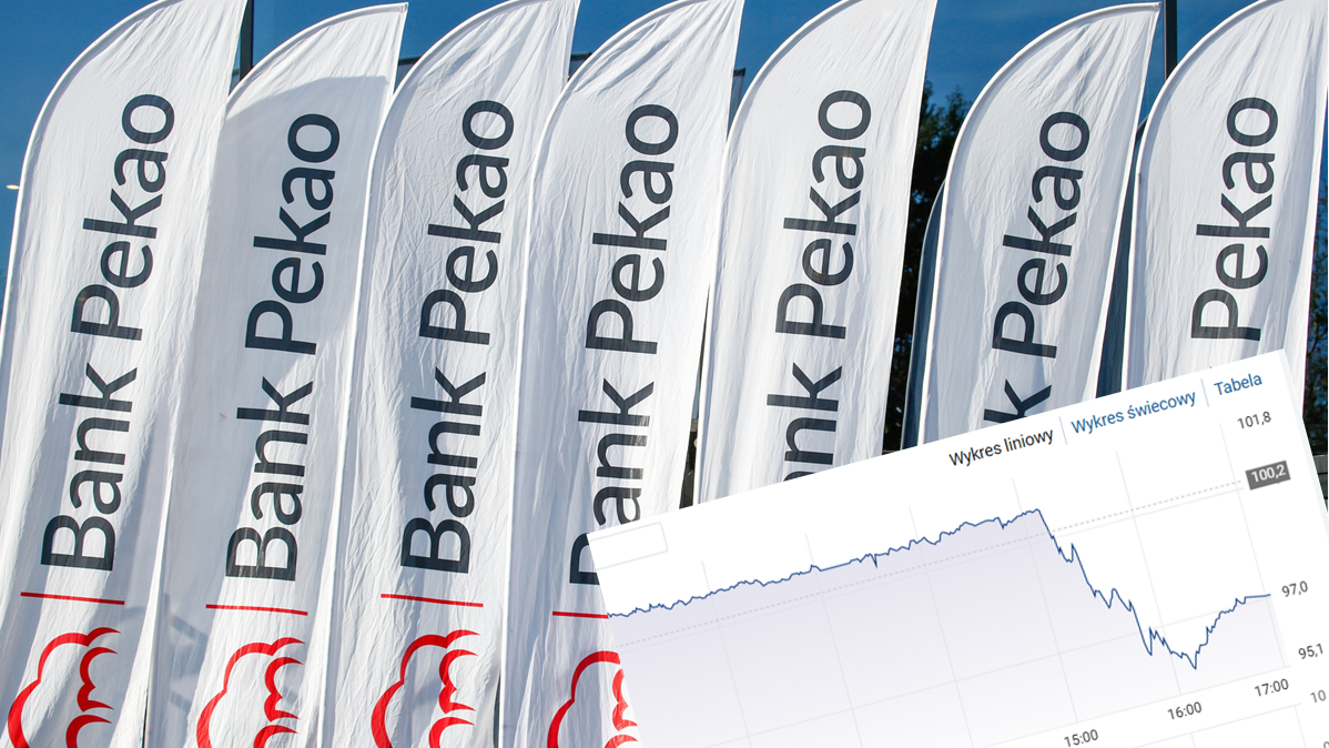 Inwestorzy nie docenili planów Pekao, zakładających przejęcie mBanku
