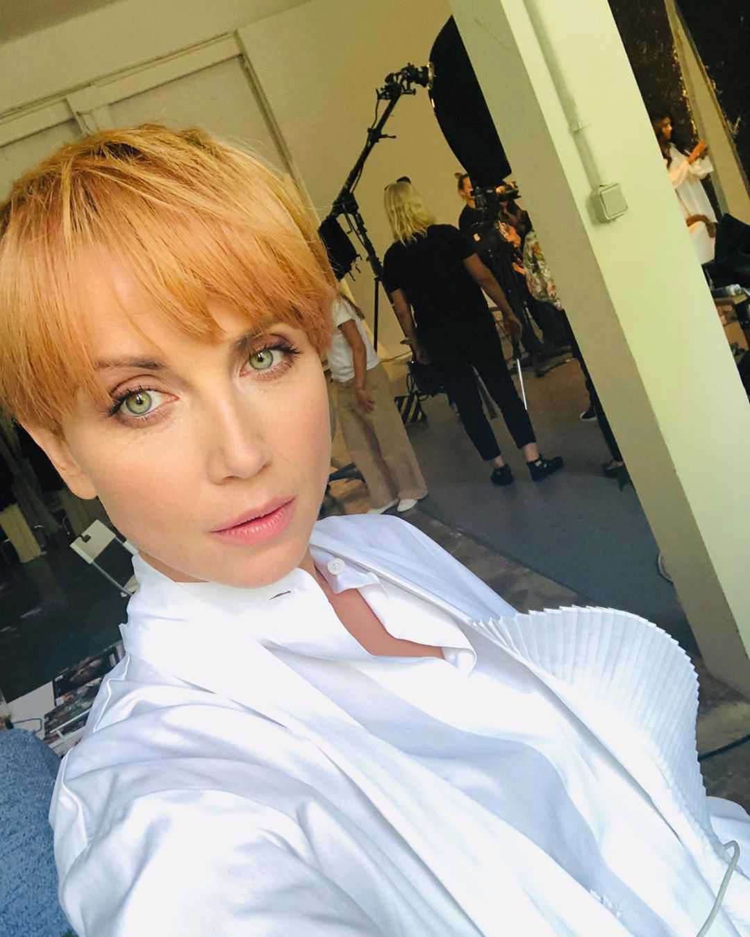 Katarzyna Zielińska z grzywką