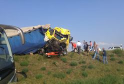 Wypadek polskiego autokaru na Węgrzech. Zderzył się z autem dostawczym
