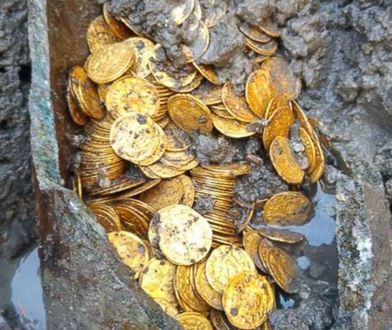 Amfora pełna złota. Nietypowe znalezisko archeologów