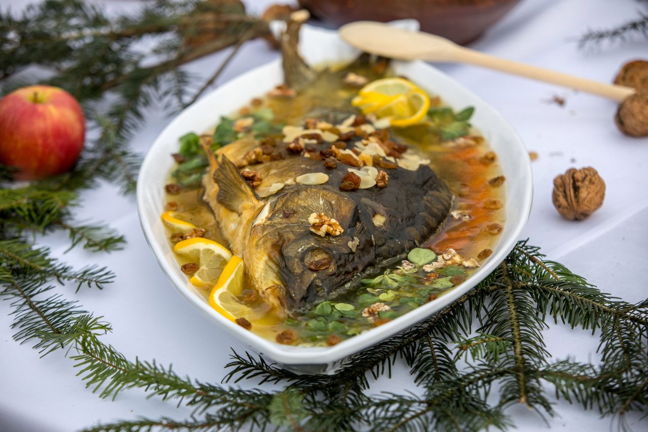 Karp faszerowany po żydowsku