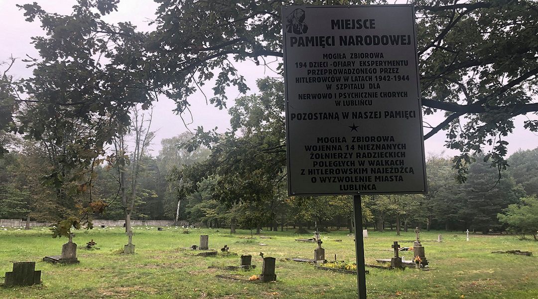 To tu pochowano małego Stasia. 