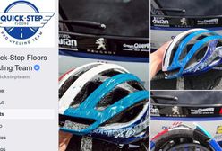 Zobacz, jak wygląda kask rowerowy po wypadku. Zdjęcia dają do myślenia