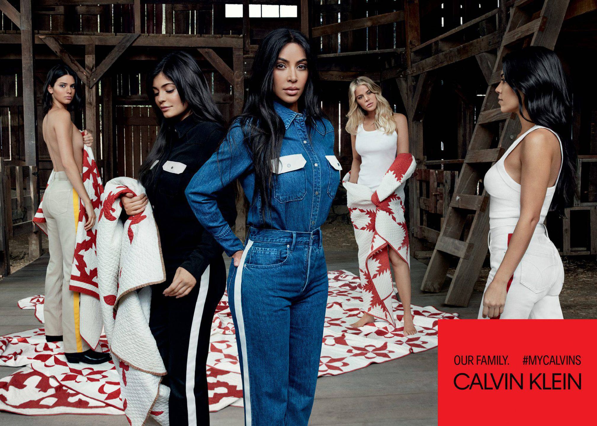 Siostry Kardashian w kampanii Calvin Klein