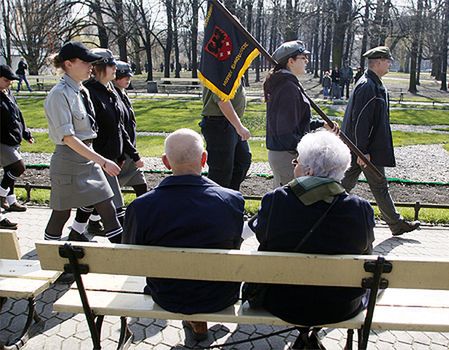 Harcerski apel w rocznicę Akcji pod Arsenałem