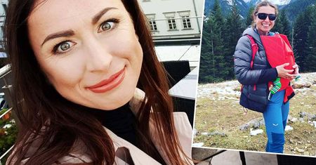 Justyna Kowalczyk zabrała syna w Tatry Wysokie. Mały Hugo samodzielnie radzi sobie na szlaku